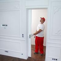 Sliding interior doors in the wall: where