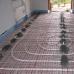 Scheme and independent installation of water heated floors in a private house